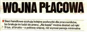 wojna płacowa