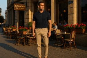Męskie koszulki polo w stylu casual i sportowym