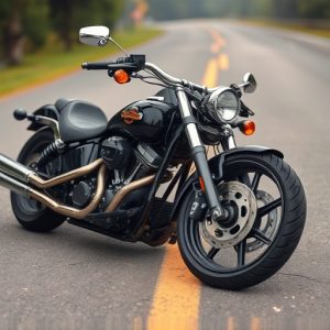 KOLEJNY HARLEY DAVIDSON Z USA ODPADEM
