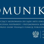 KOMUNIKAT PROKURATURY KROSNO